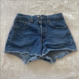 Levi's Classic Blue Jean Shorts